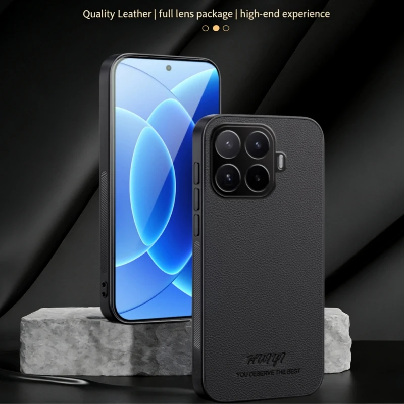 For Xiaomi 17T Pro Case Soft PU Vegan leather Wireless charging Protective Phone Back Cover Case For Xiaomi Mi 17T 17t Pro Shell