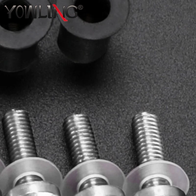 

10PCS M5 Windshield Screw Rubber Nuts Fairing Bolts CNC For BMW S1000RR S 1000 RR S1000 RR 2010-2023 2022 2021 2020 Accessories