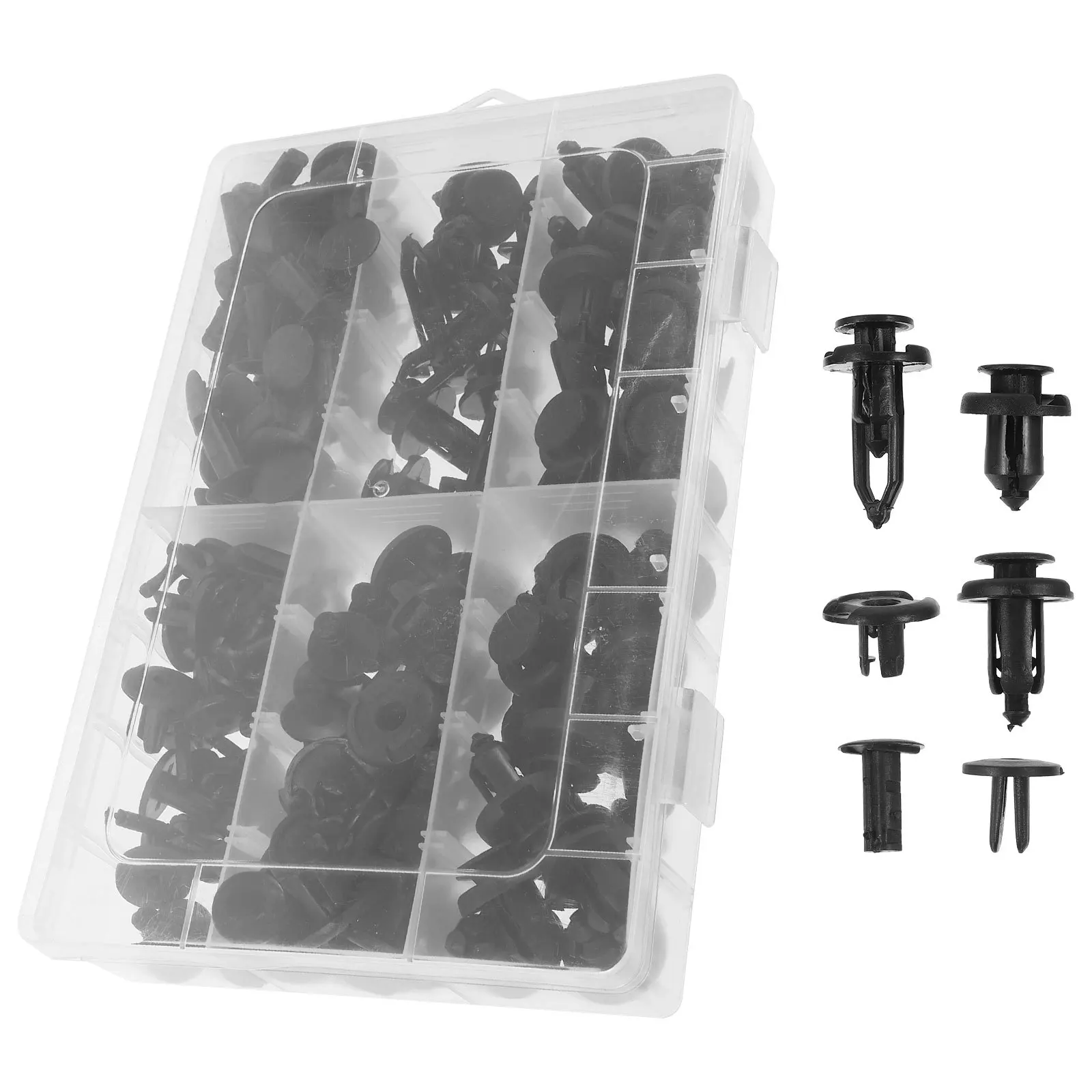 

1Set Plastic Car Retainer Clips Fasteners Kit Durable Trim Panel Door Bumper Push Clips Replacement Automotive Body Retainer