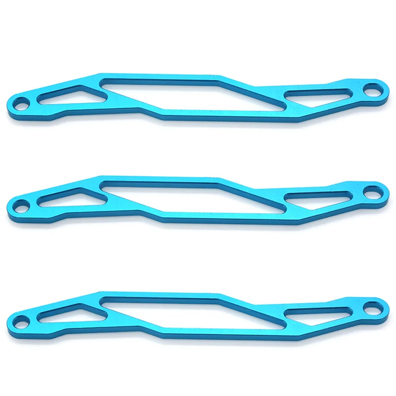 Pelat Baterai Logam ABJF-3X untuk Suku Cadang Upgrade Mobil RC Tamiya TT02 TT-02 1/10