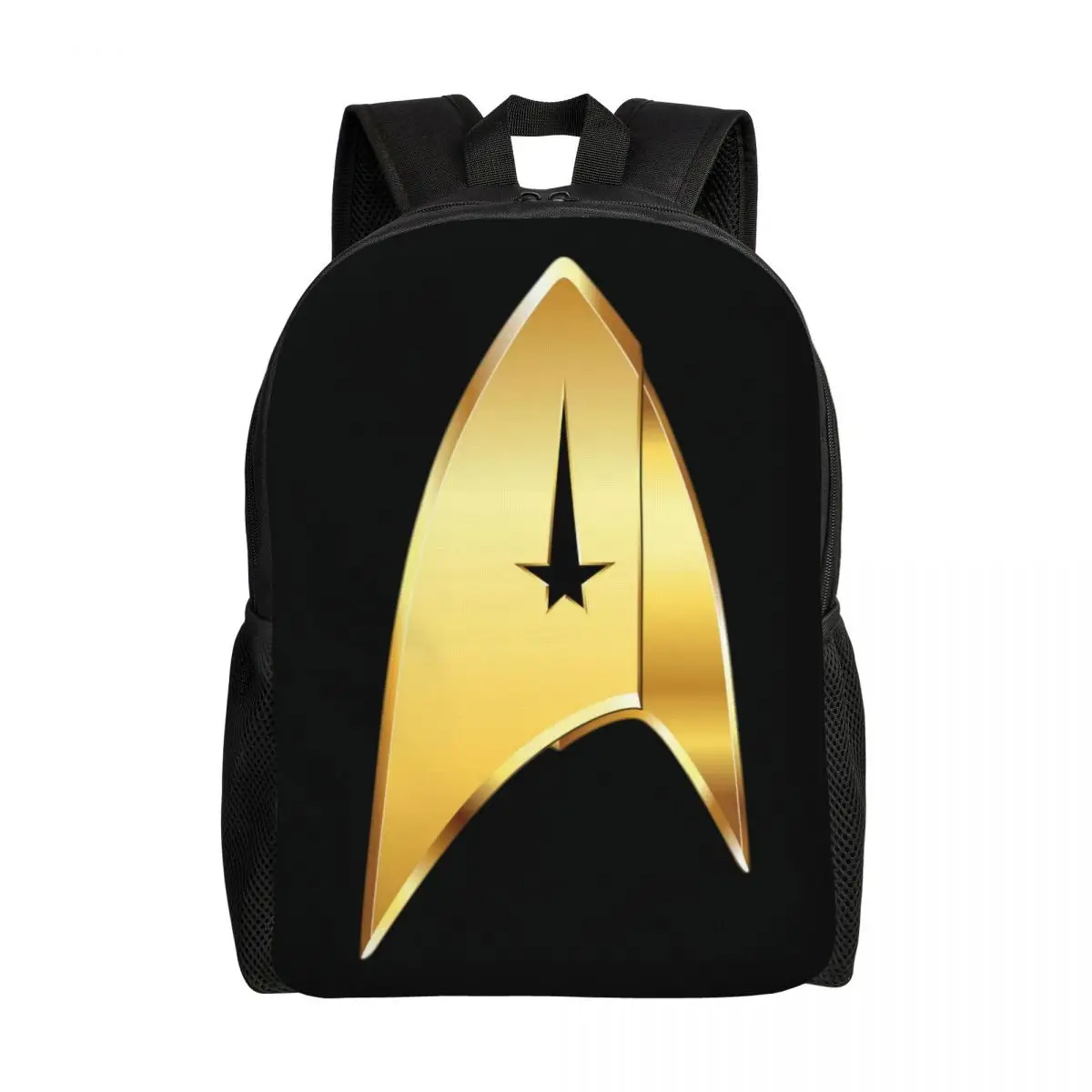 Customized 3D Print Star Trek Backpack Science Fiction TV Series School College Travel Bags Bookbag Fits 15 Inch Laptop