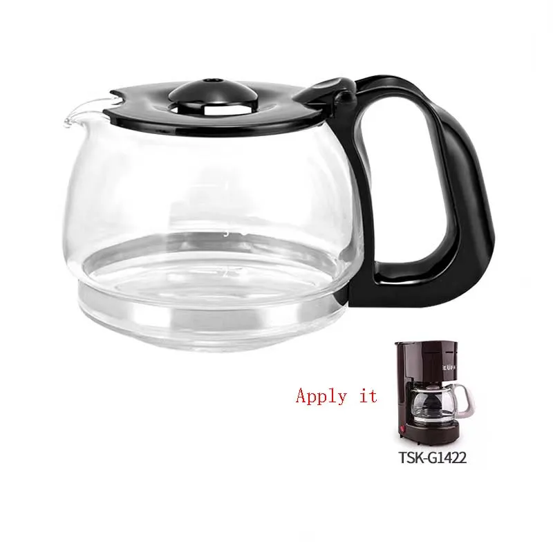 Applicable to Eupa/Cankun TSK-G1422 American Drip Coffee Pot Coffee Machine Accessories Glass Pot