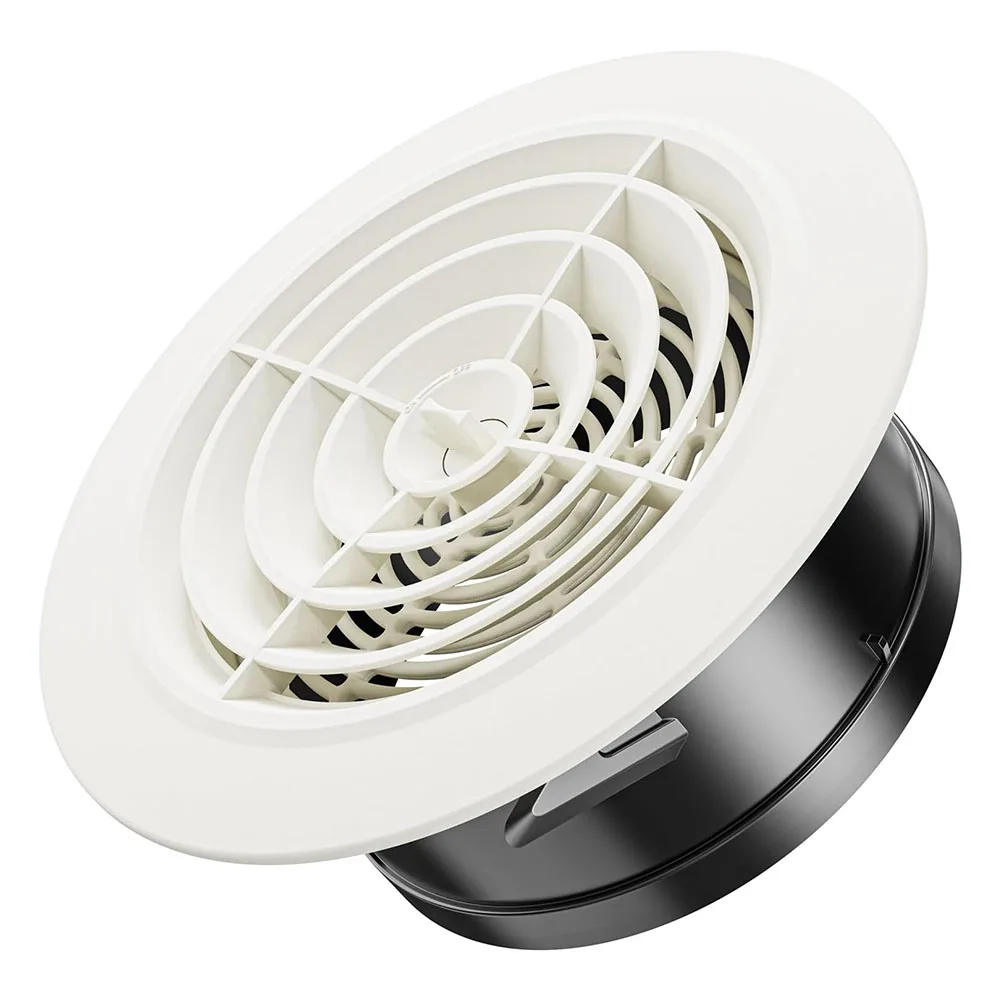 75-200Mm Ronde Verstelbare Binnenopening Abs Ventilatierooster Ventilatie Afdekking Buitenwand Ventilatiegereedschap