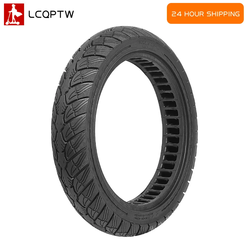 

4X2.50 2.50-10/2.75-10 Wear-resistant Explosion-proof Tyre 14 Inch Solid Tire for Electric Vehicle Without Inner Tube Tire