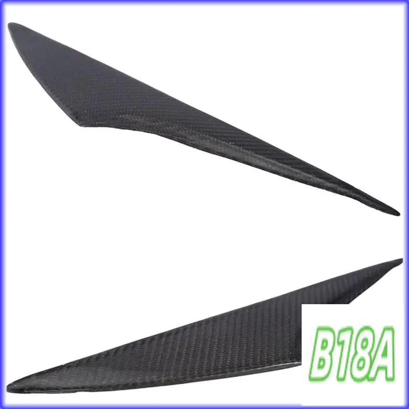 

H5-Car Front Bumper Headlight Eyelid Eyebrow Lamp Trim For Mazda Axela 3 Mazda 3 M3 2014-2016