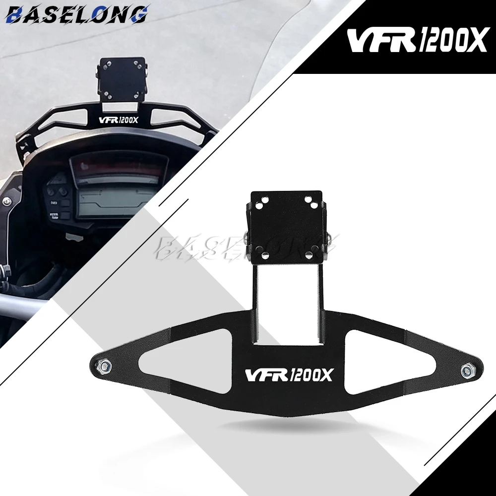 Motorcycles Accessories Mobile Phone Holder Support GPS Navigation Bracket For Honda VFR1200X VFR1200 VFR 1200 X 1200X 2012-2017