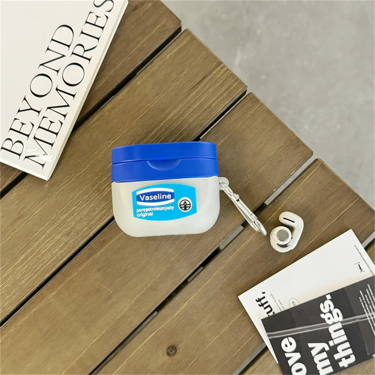 For Bose Ultra Open Earbuds New Case,Cute Creative Popular vaseline design Silicone Cover for Bose Open Earbuds with Hook