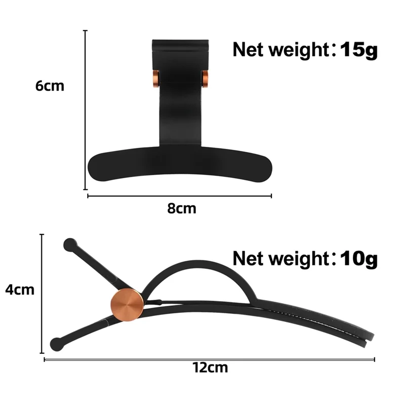 BAAM-4 قطع لمشابك الشعر دايسون اير راب، 2 واسعة و2 قبضة مضادة للانزلاق، الجزء رقم 973267-01 لتصفيف الشعر باللون الأحمر الوردي