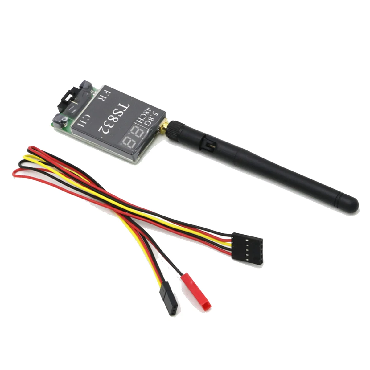 Transmisor inalámbrico TS832 FPV 5,8G 600Mw con antena transmisor AV inalámbrico para multicóptero FPV RC Quadcopter