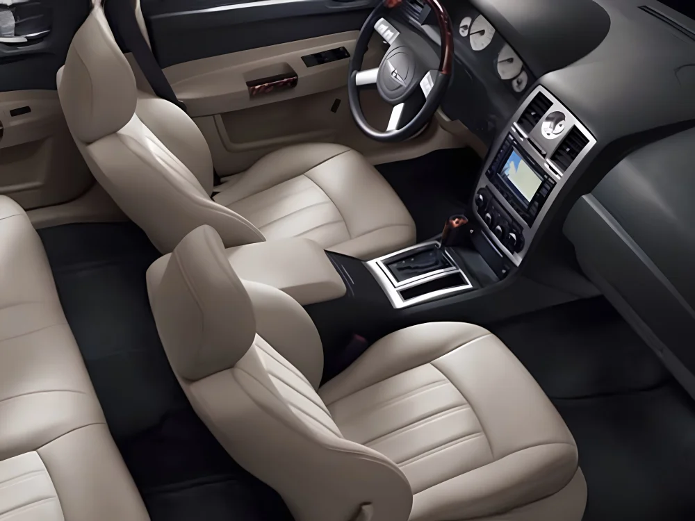 For Chrysler 300C 2004 2005 2006 2007 2008 2009 2010 PU Leather Custom Car Seat Covers Full Set Protector Protector Accessories