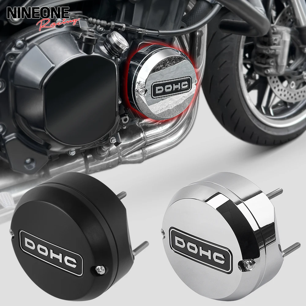 

Point Cover Set For Kawasaki Z900RS SE Z 900 RS Cafe 2018-2025 Chrome DOHC Engine Slider Stator Pulsar Cover Set Crash Pad