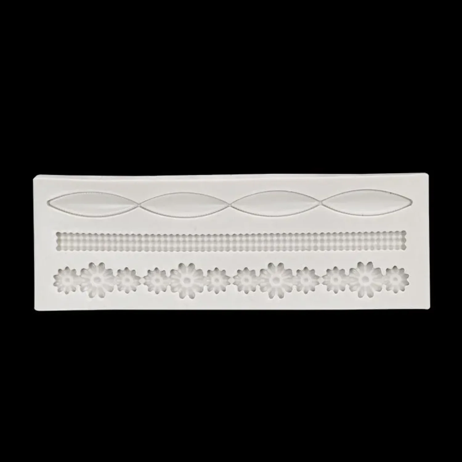 

Long Braided Rope Shape Silicone Mold 3D Cake Border Decoration Pastry Candy Chocolate Fudge Molding Baking Tools box