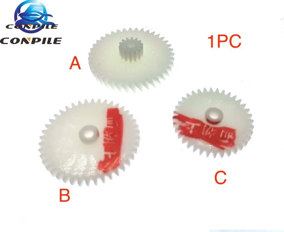 1pc Plastic gear for Philips D8268 D8269D7160 D8040 D8437 D8543 cassette deck