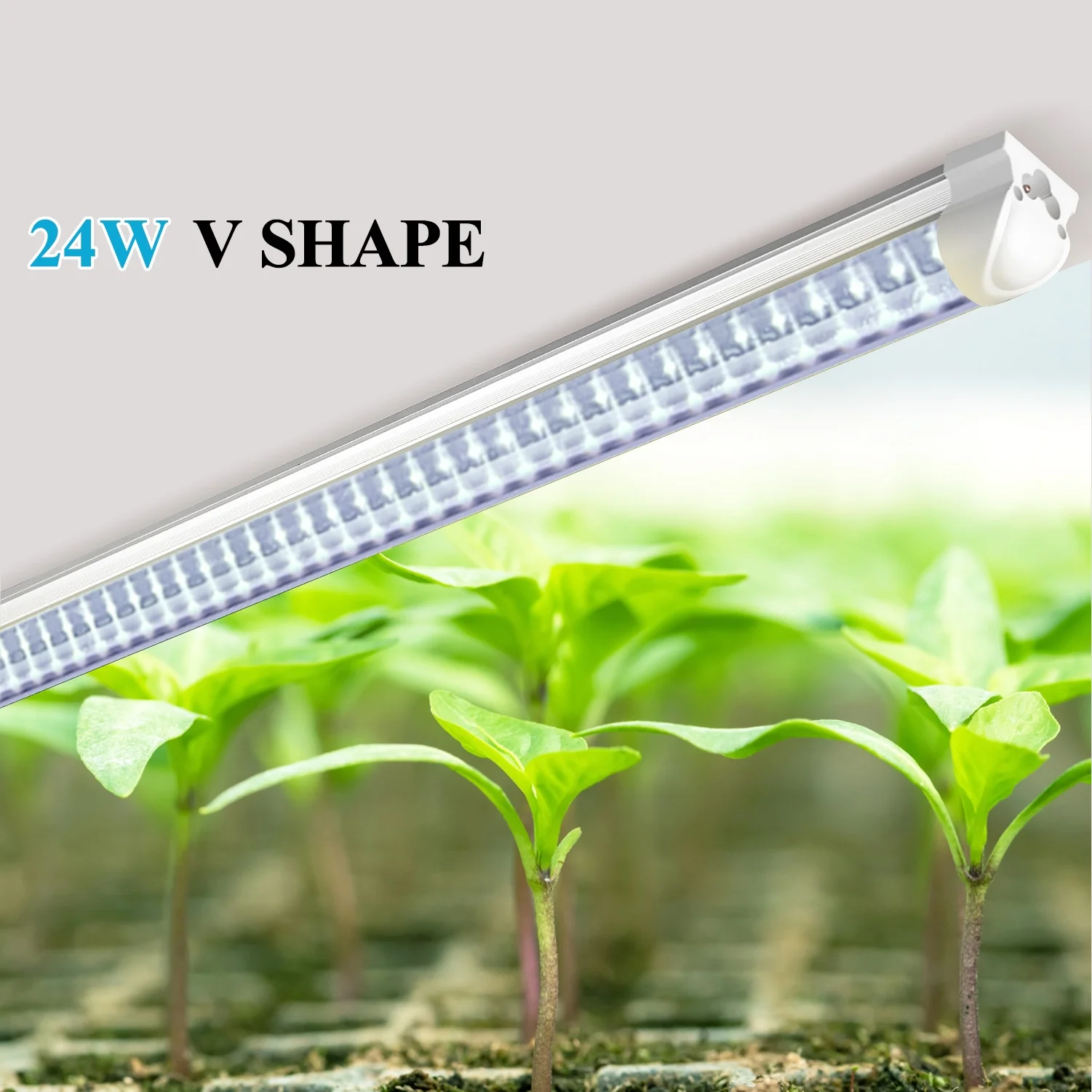 KEBINCPLED T8 LED Tube Light 6000K AC85-265V LED Shop Lights Super Bright Under Cabinet Garage Workbench Workshop Lighting