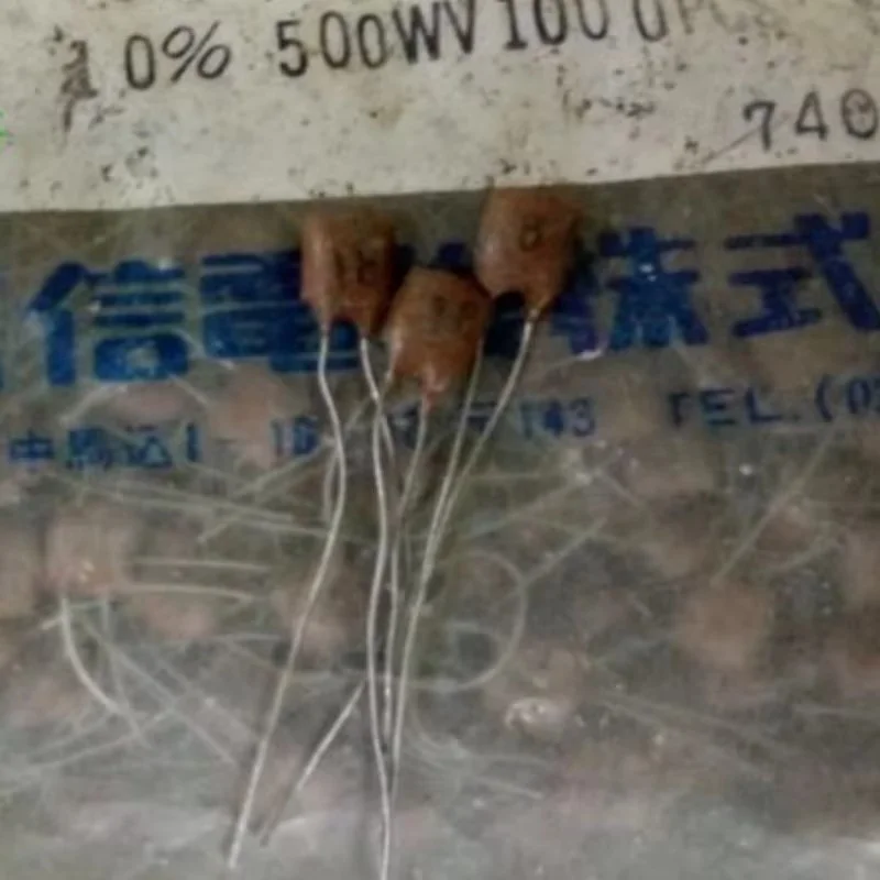 5PCS Mica Capacitor 500V 18p Mica 18P 500V Original Dual Signal SOSHIN Pin Distance 3MM