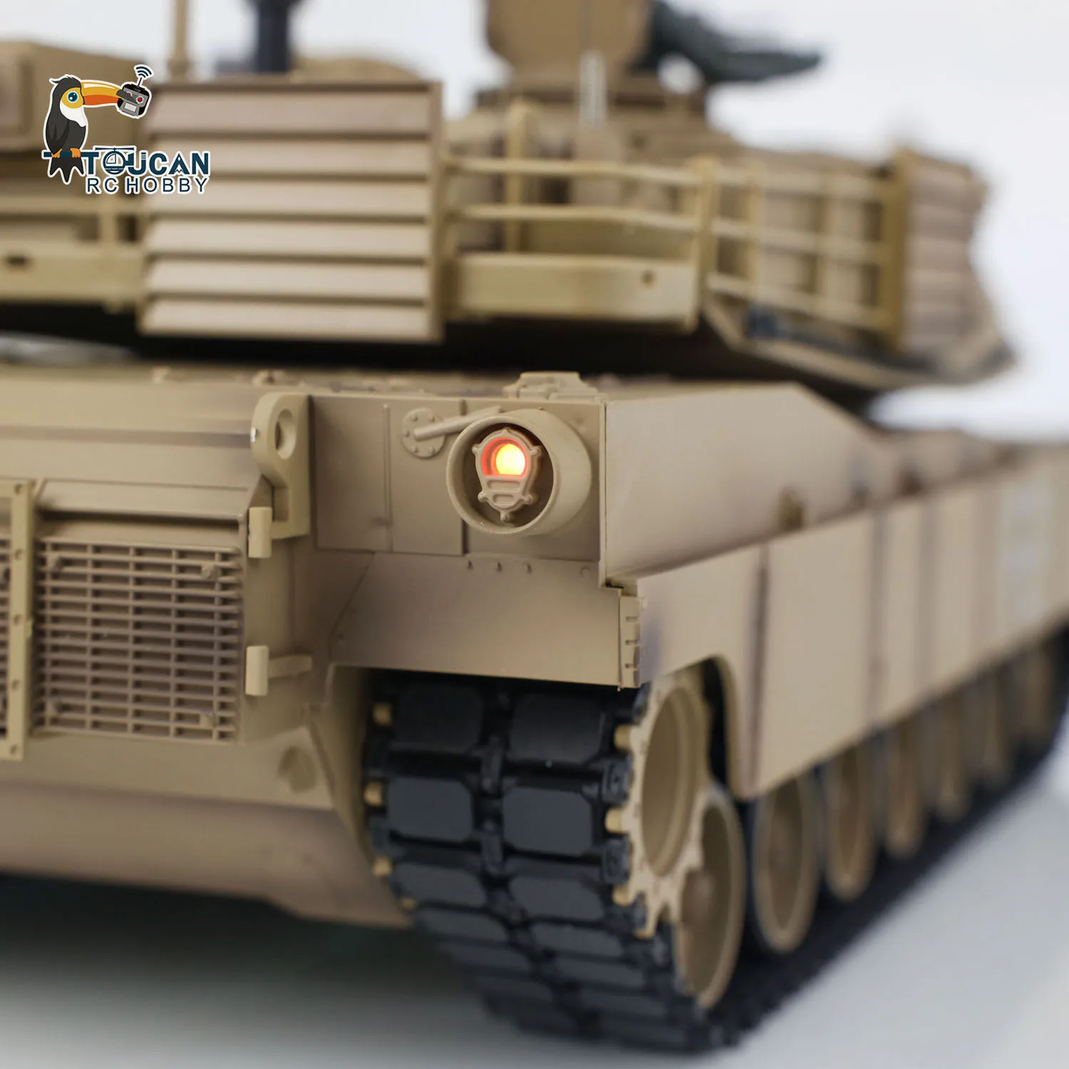 Heng Long – réservoir RC en plastique M1A2, Abrams 1/16, 2.4Ghz, 7.0, 3918, TH17789-SMT4