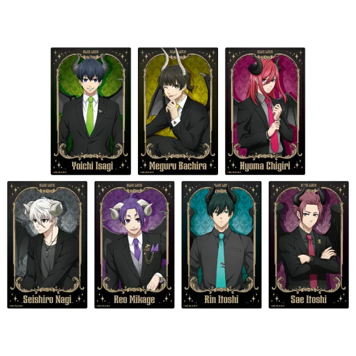 

Japan Yomiuri Tv Station Goods Blue Lock Transparent Cards Pack