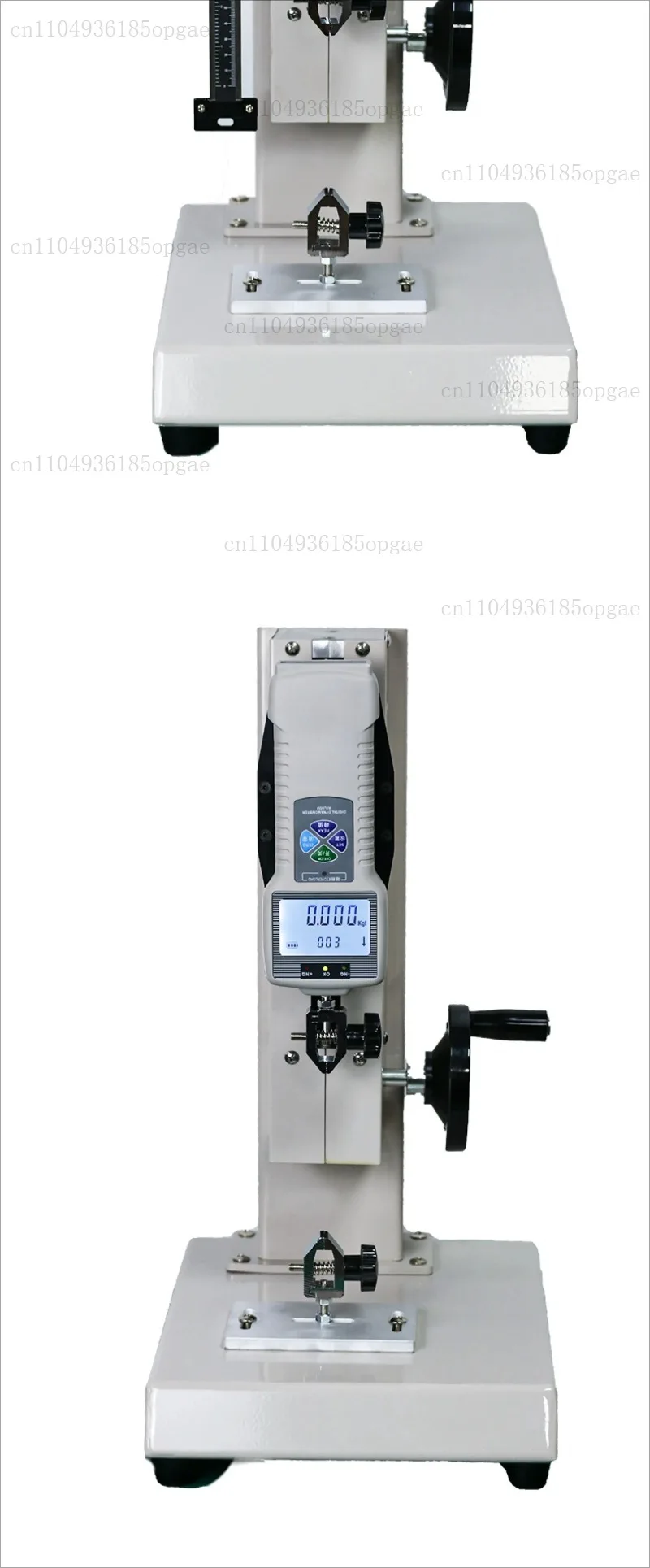 High precision hand spiral frame push-pull force meter spring pressure testing machine tensile pressure testing machine