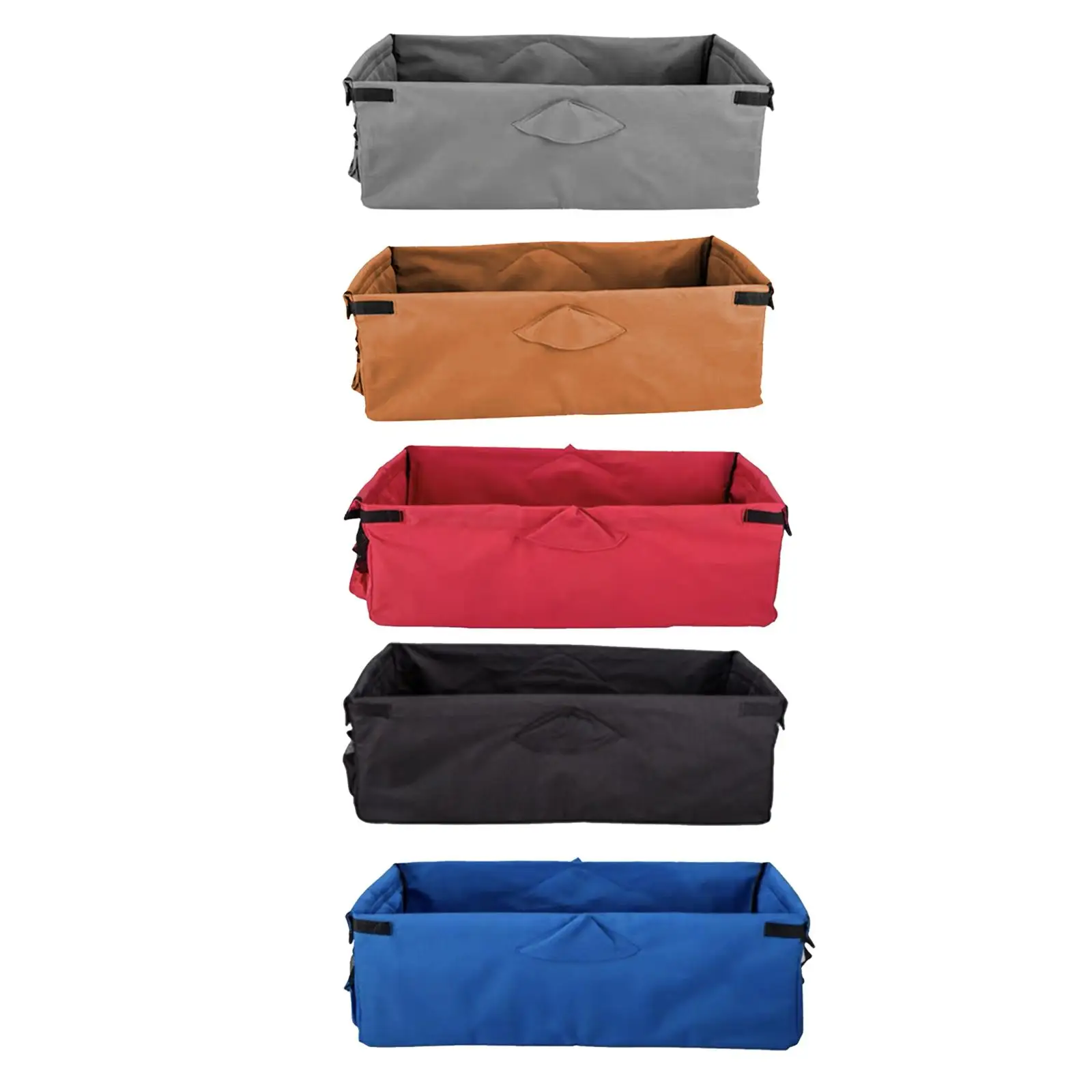 للطي عربة قابلة للطي بطانة أكسفورد القماش حديقة عربة اليد دفع سحب عربة سلة عربة قابلة للطي بطانة عربة اكسسوارات #3