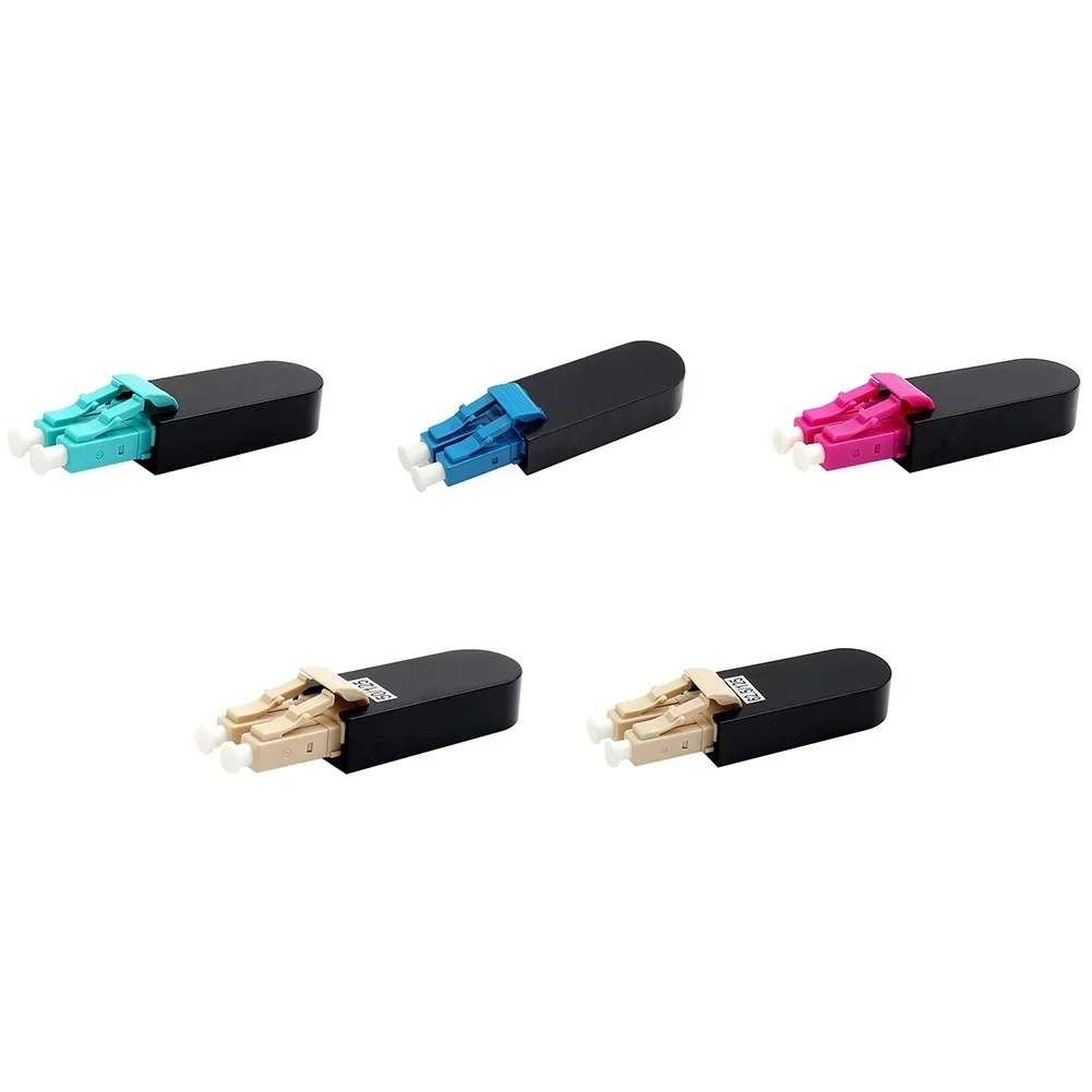 Fiber Loop Back SC/UPC LC/UPC Fiber Optical Adapter Single Mode SM MM OM3 OM4 Double SC Optical Fiber Connector