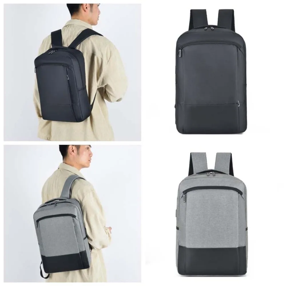 Casual Waterproof Oxford Cloth Backpack Large Capacity Student Shoulder Student Backpack Multipockets Oxford Laptop Bag Business