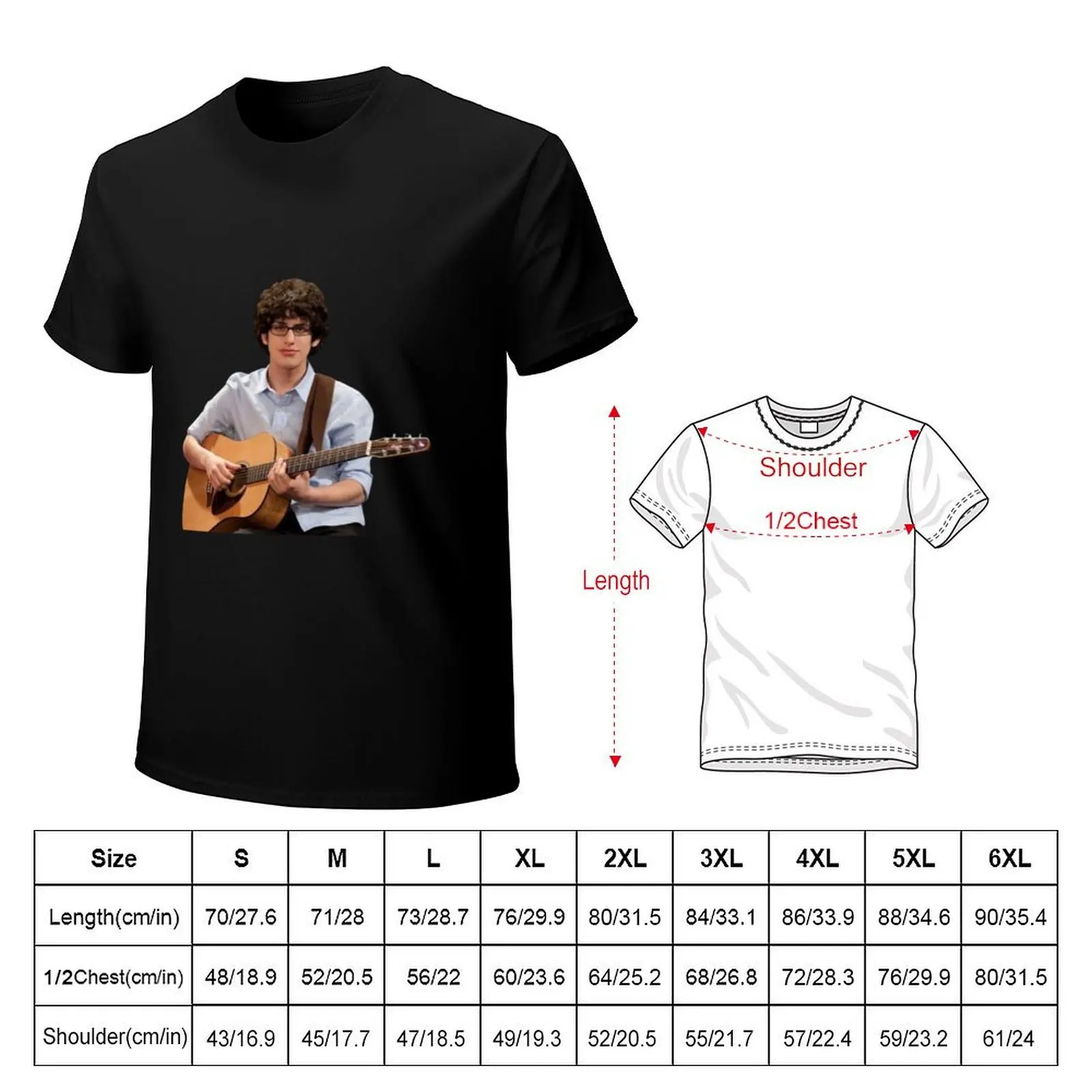 Robbie Victorious T-Shirt Big and Tall Crew Neck Tee