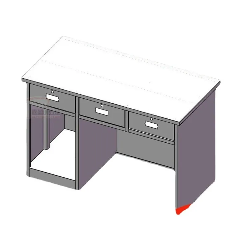 Stainless steel desk purification workshop console laboratory adjustment table with drawers computer desk can be