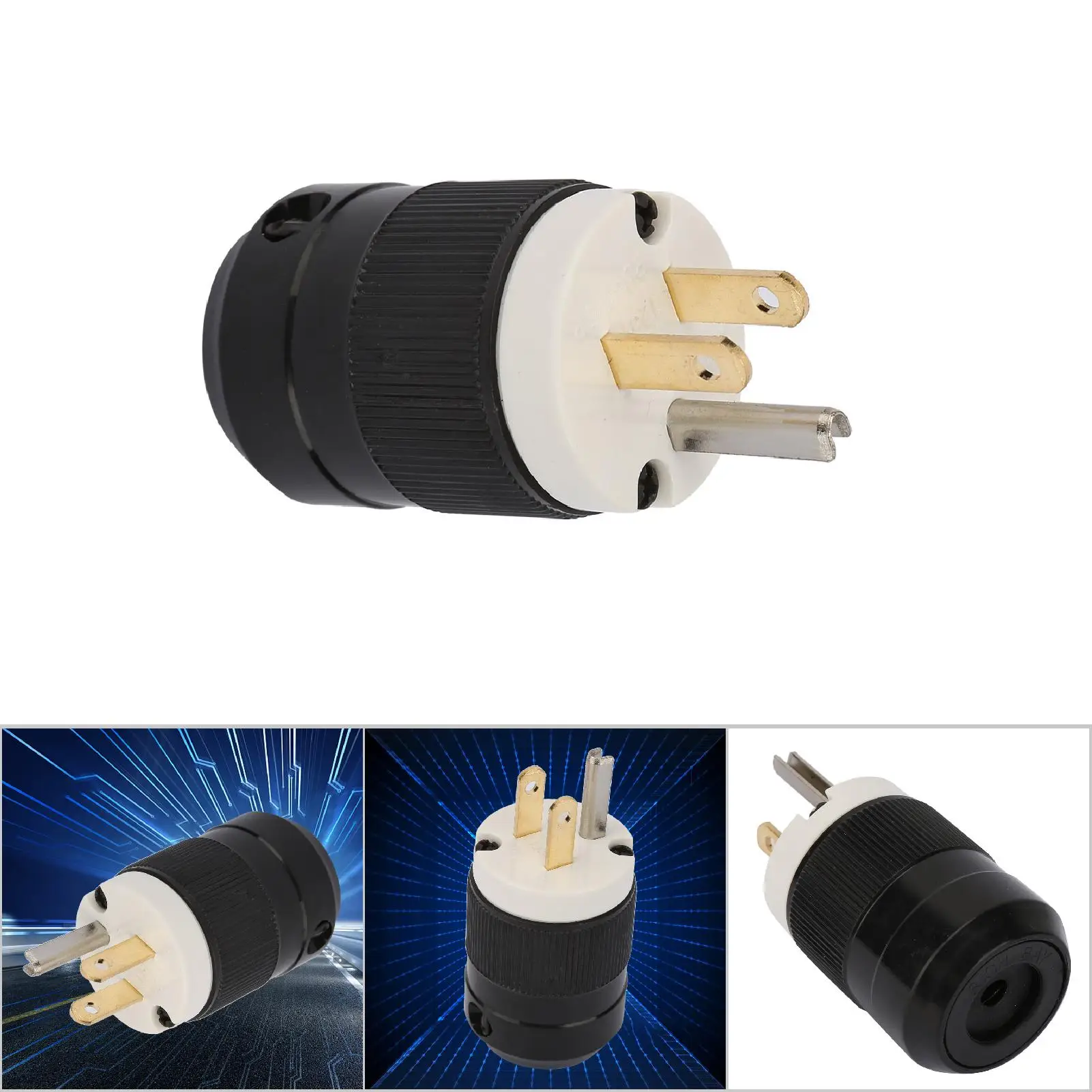 Power Plug Industry Power Plug 3 Holes Power Plug Waterproof Industrial Grade 3 Poles Power Plug Connector Power Plug