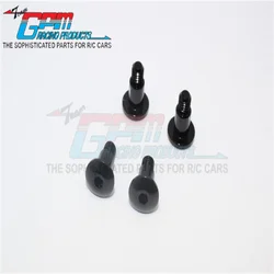 Perno KING PIN in alluminio GPM (muslimb)-4 pezzi per aggiornamento TAMIYA GF01/TA01/TA02/TA03/TL01