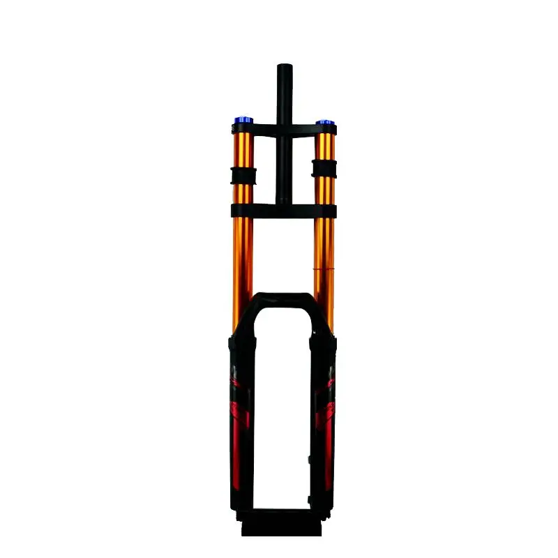 DH MTB Fork Mountain Bike DH AM Suspension Air Resilience Oil Damping Rebound Adjustment 27.5 29ER 110*15MM Support 3.0IN TireAM