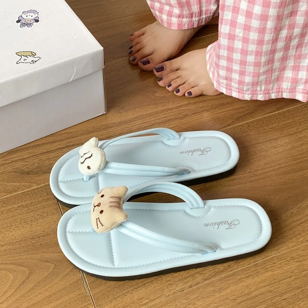 الكرتون الحيوان القط الأسماك الوجه يتخبط المضادة للانزلاق لينة أسفل بحر الوجه يتخبط الشارع الشهير كليب تو لباس خارجي النعال الصيف #1