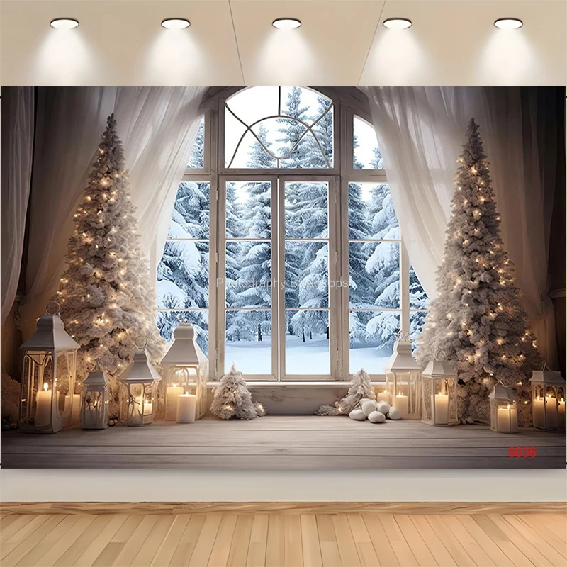 Merry Christmas Day Gift Photography Backdrops Props Indoor Decoration Winter Wonderful Xmas Eve New Year Background RD-11