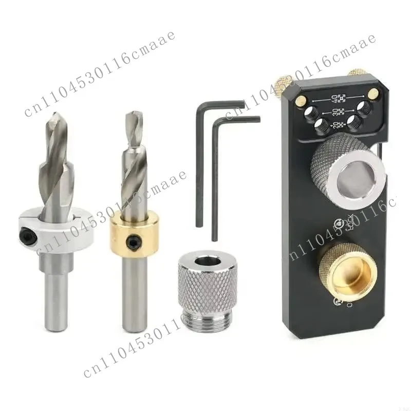 20/30/40 series M6/M8 self-made furniture tapping and countersunk hole guide rail general aluminum profile drilling fixture