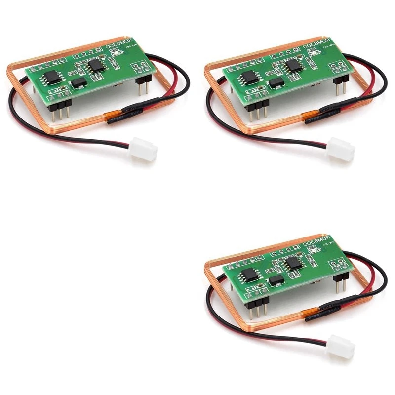 T24C 3X 125Khz RFID Reader Module RDM6300 ID Card Reader Module EM4100 RFID RF Module UART Serial Output Access Control