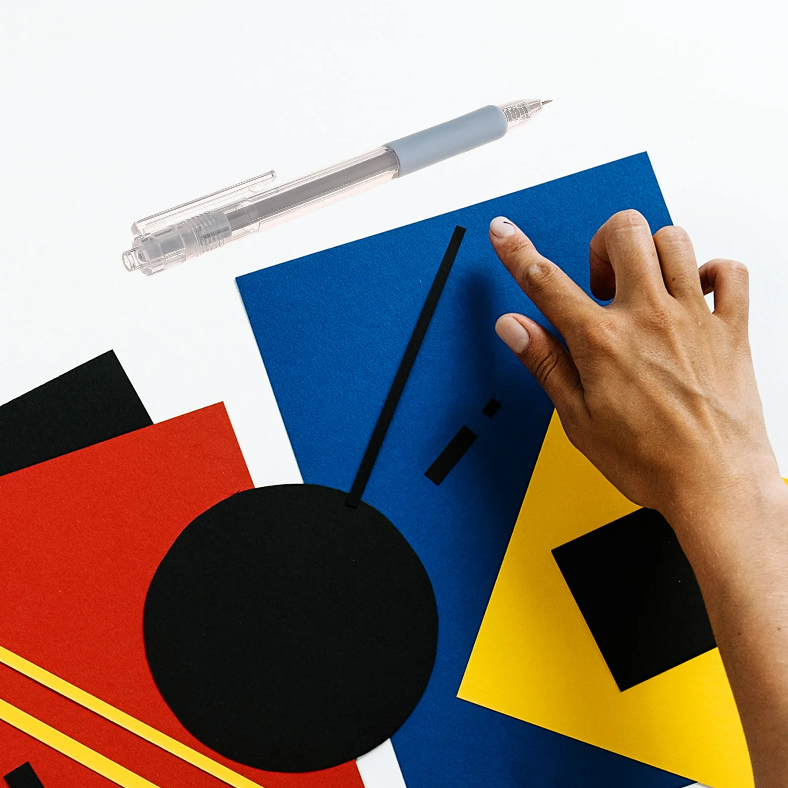 

1Set Pen Shaped Safety Cutter Durable Paper Cutter for Scrapbooking DIY Crafting Office Supplies Safety Cut Pen