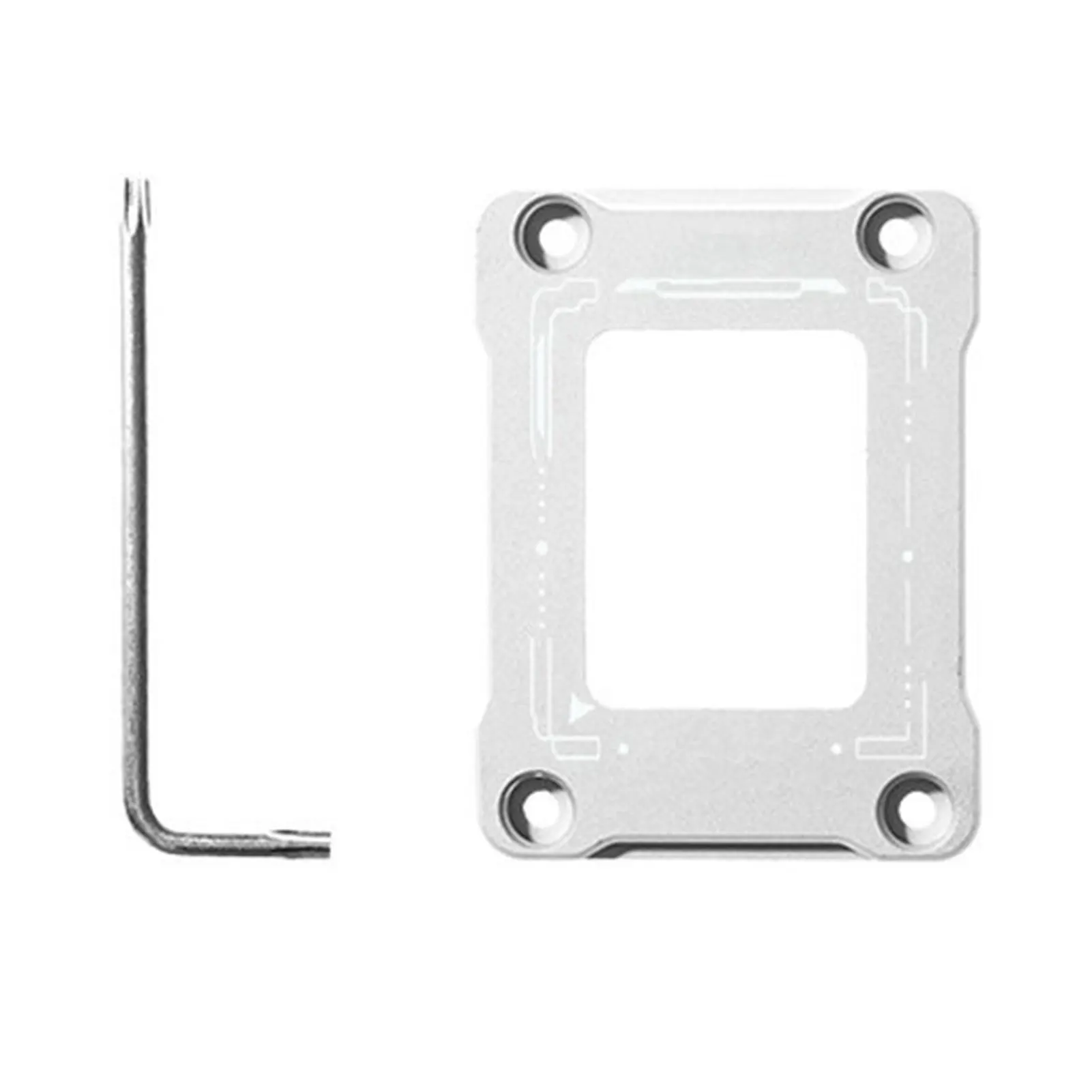 Replacement CPU Fixed Buckle Aluminum Alloy Retrofit Durable Contact Frame Anti-off Compatible For Intel12 Generation LGA1700