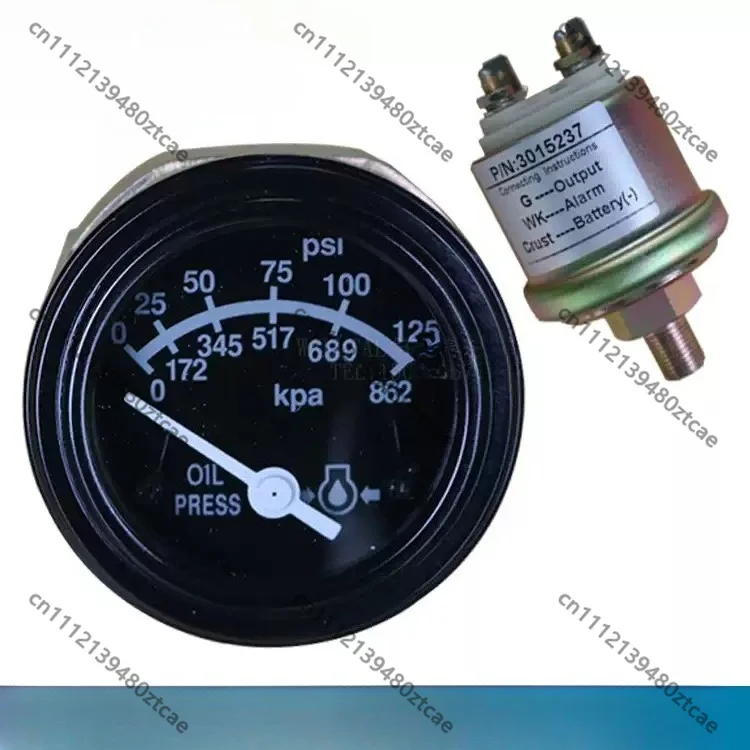 Engine Oil Pressure Gauge 3015232 Oil Pressure Sensor Transmitter 3015237 Universal Parts For Diesel Generator Set