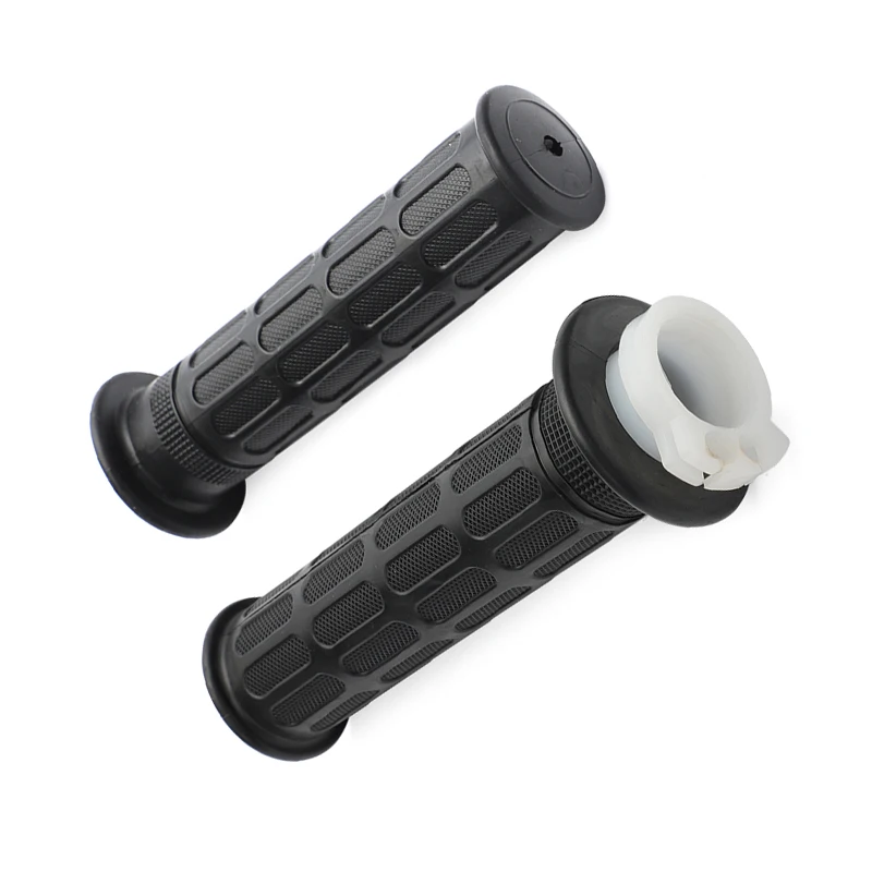 For Honda Handlebar Rubber Grip Set CB125 CB400 CB550 CB650 CB750 CB900 Motorcycle Handle Grip Cover Anti-Slip Accessories