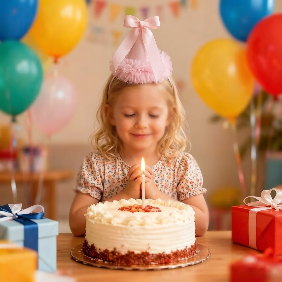 2 Stück rosa Spitzen-Schleifen-Geburtstagsparty-Hüte im koreanischen Stil, romantisch, für Frauen und Mädchen, Party-Dekoration, Foto-Requisiten – Detail 6