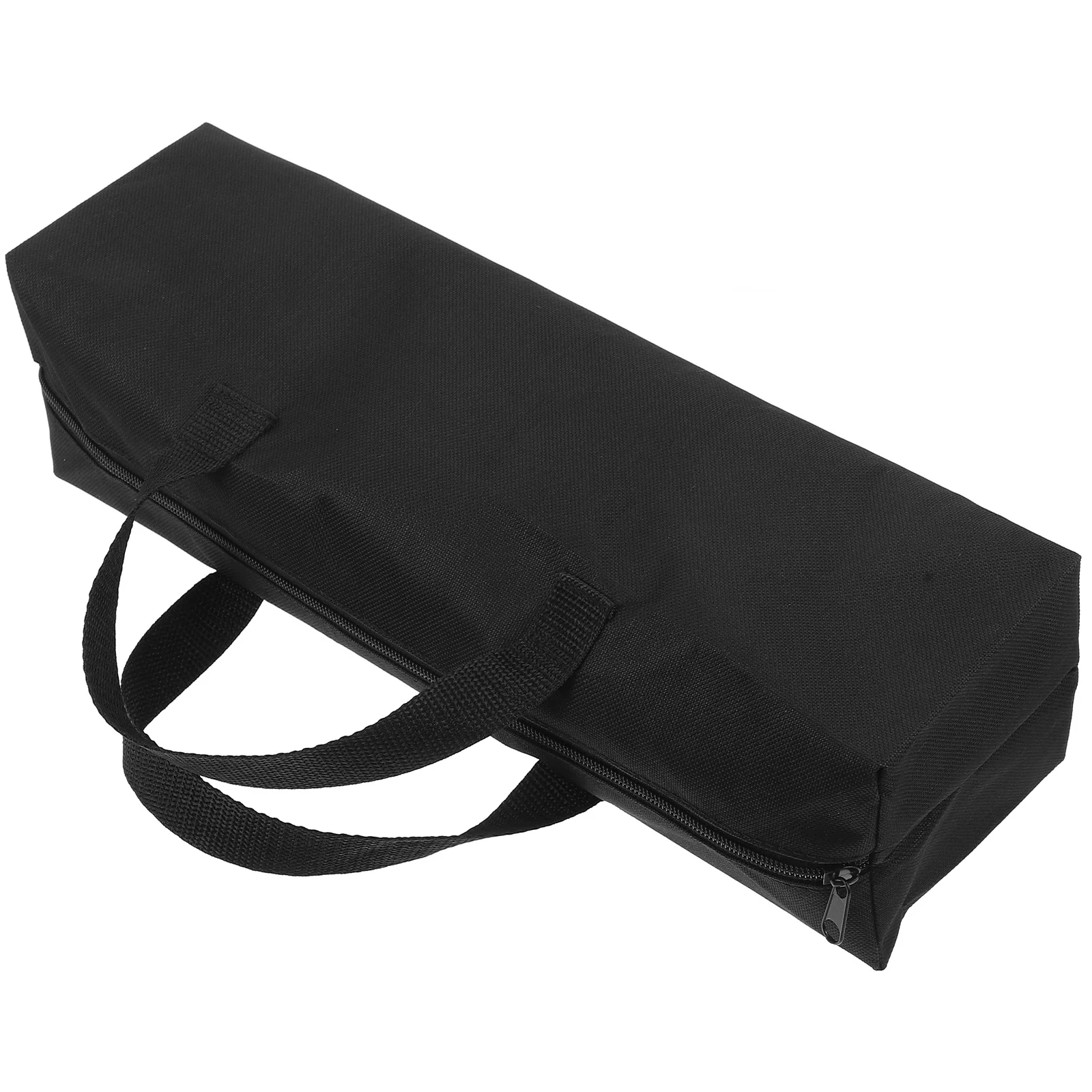 

1pc Outdoor Grill Tool Storage Bag Heavy Duty Oxford Cloth Bbq Utensil Organizer Portable Handle For Camping Picnics Barbecue