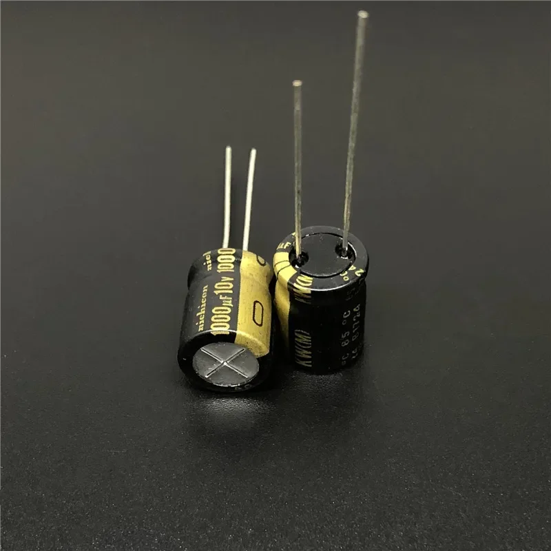 

10Pcs 1000uF 10V NICHICON KW Series 10x12.5mm 10V1000uF HiFi Audio Capacitor