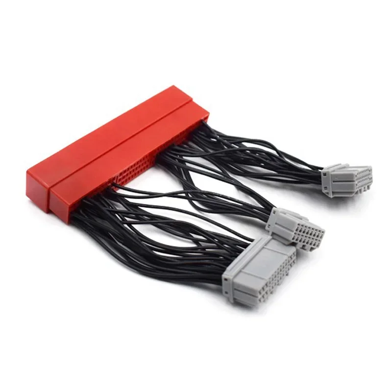 OBD2B / OBD2A to OBD1 Harness Car Vehicle Replace ECU Jumper Conversion Wiring Wire Harness For Honda Accord Civic Prelude