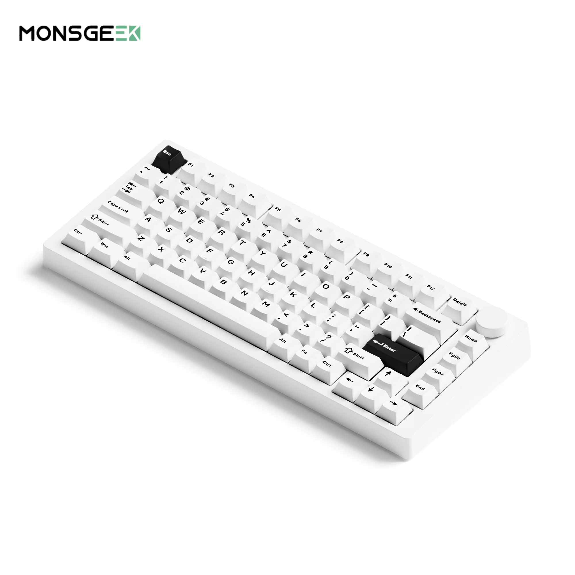 

Akko MonsGeek M1 V5 Mechanical Keyboard Rapid Disassemble 75% Gasket Mount RGB 5 Pins Hot-swappable Aluminum Customized Keybaord