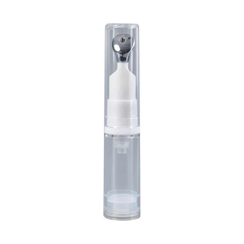 1/3PCS 5ml Empty Cosmetic Container For Eye Cream Massage Essential Refillable Bottle Lip Balm Metal Top Soft Tube