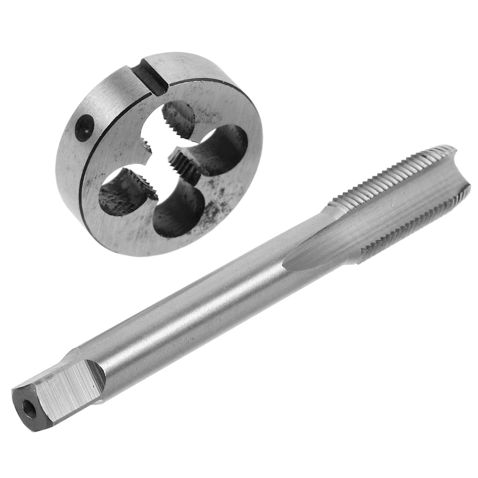 Tap And Die Set Hand Tap With Round Threading Die Thread Repair Tapping And Maintenance Tool For Professional And Diy Use