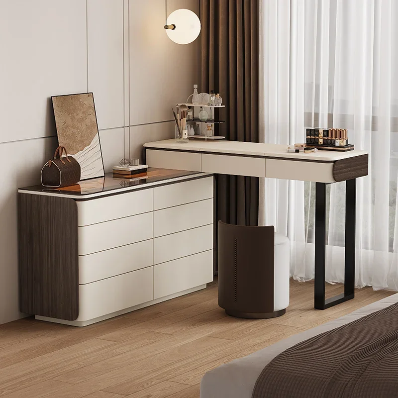 

Customizable Dressing Room Dresser Drawer Mobile Mirror With Jewelry Cabinet Saint Vanity Makeup Desk Toilets Table