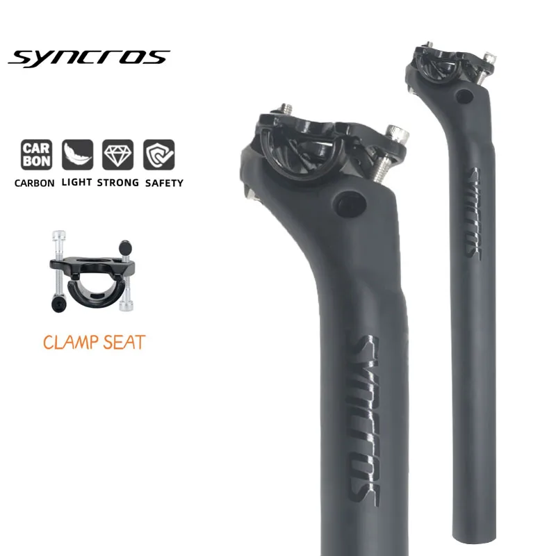 

T1000 syncros Carbon SeatPost offse 25mm Bike Seatpost Road/Mtb bike Bicycle super light seat 27.2/31.6350mm bike frame parts