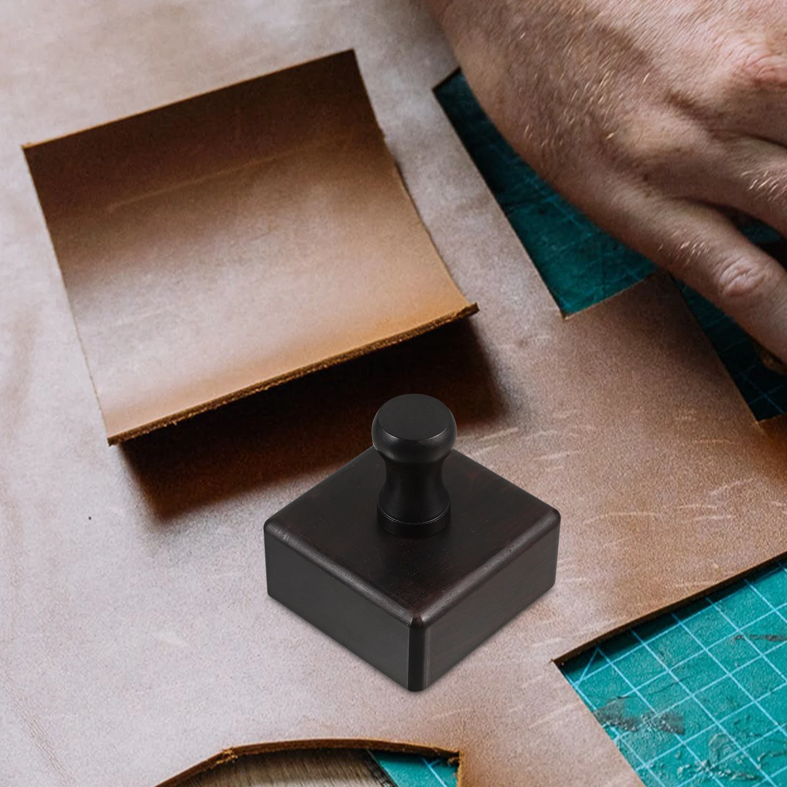 

1pcs Wooden Burnishing Tool For Craft Polishing Block Sturdy Grinding Edge Burnisher Handmade Diy Work Tool