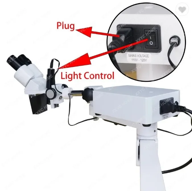 Oral Microscope/Dental Microscope/Dental Root Canal Microscope Hot Sale Portable LED Dental Surgical Operating Endodontic