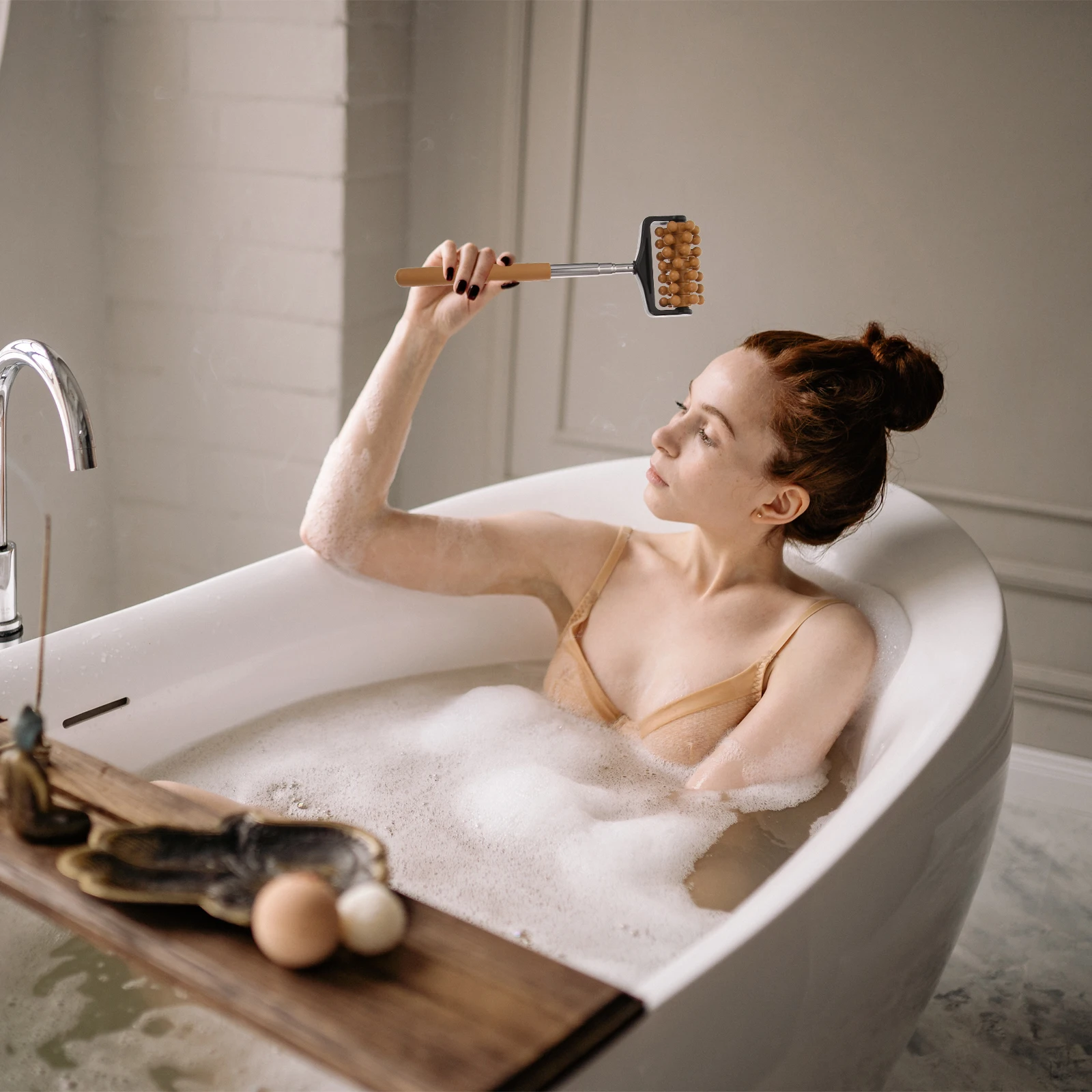 

3 шт., скребок для спины, портативный выдвижной массажный инструмент для снятия зуд, скребок из нержавеющей стали для дома